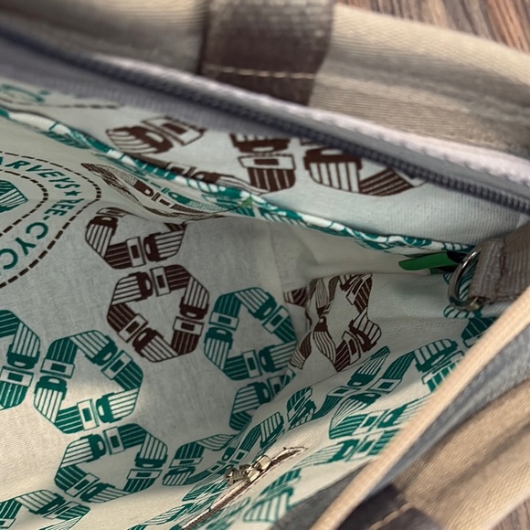 Harvey’s Woven Tree-Cycle Tote Bag in Neutral Tones - Picture 12 of 13